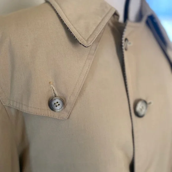 Christian Dior Monsieur Tan Trench Coat- Size Medium/40R